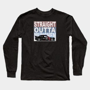 Straight Outta München BMW M3 DTM (distressed) Long Sleeve T-Shirt